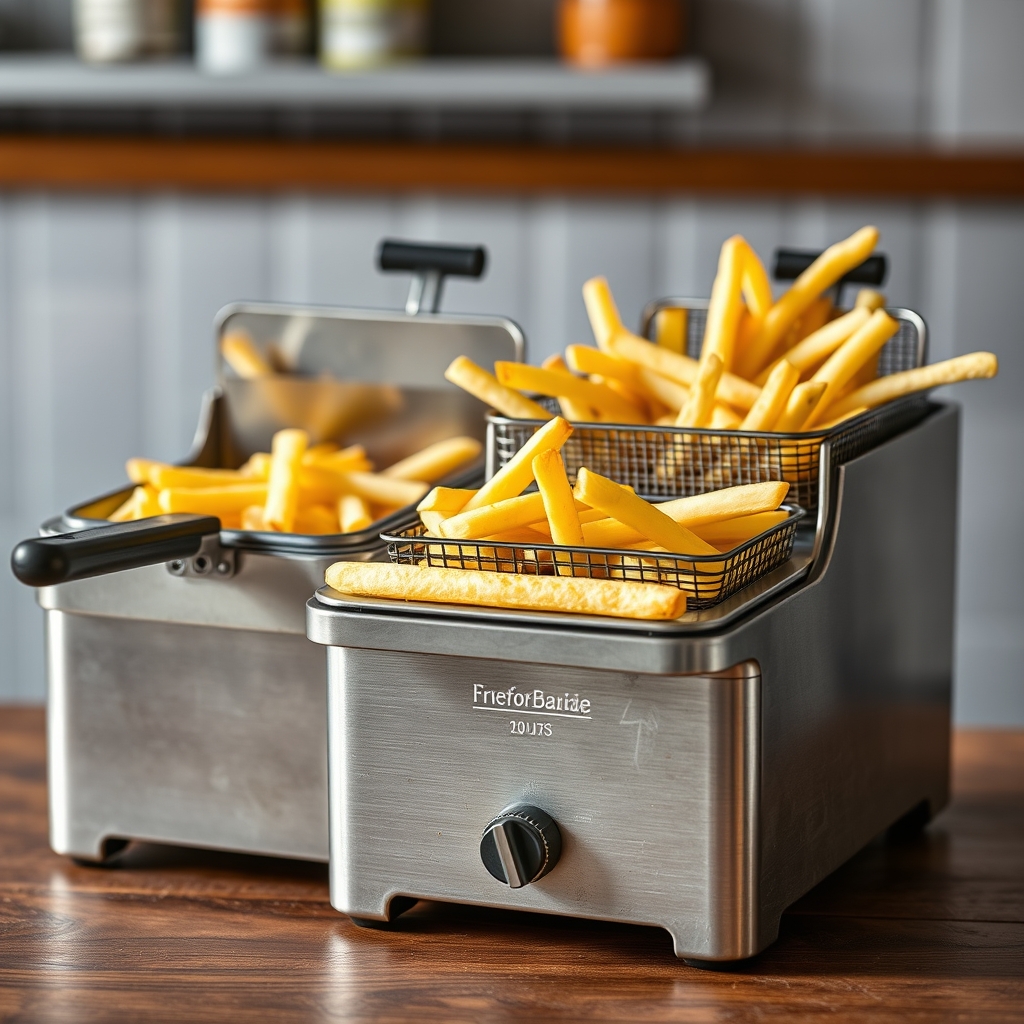 Friteuses semi-pro pour grosses tablées : le comparatif