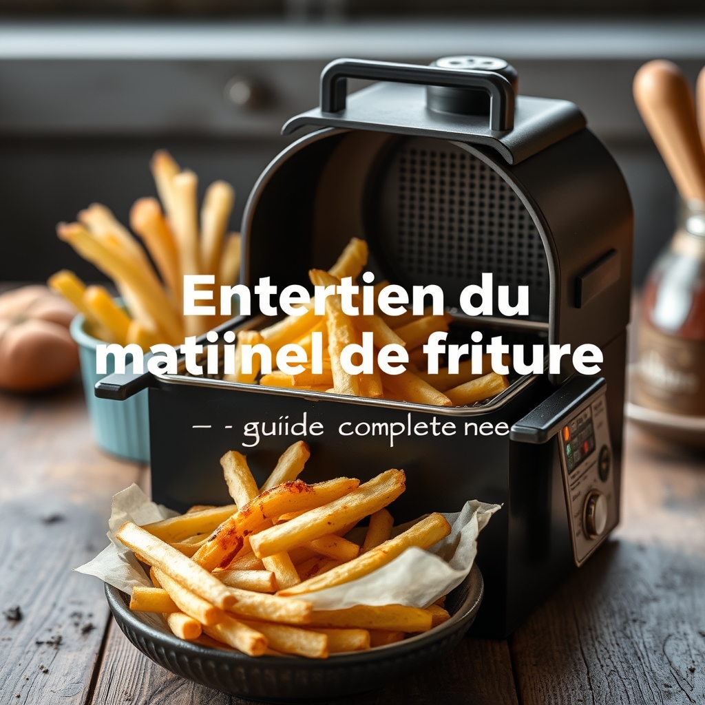 Entretien du matériel de friture
