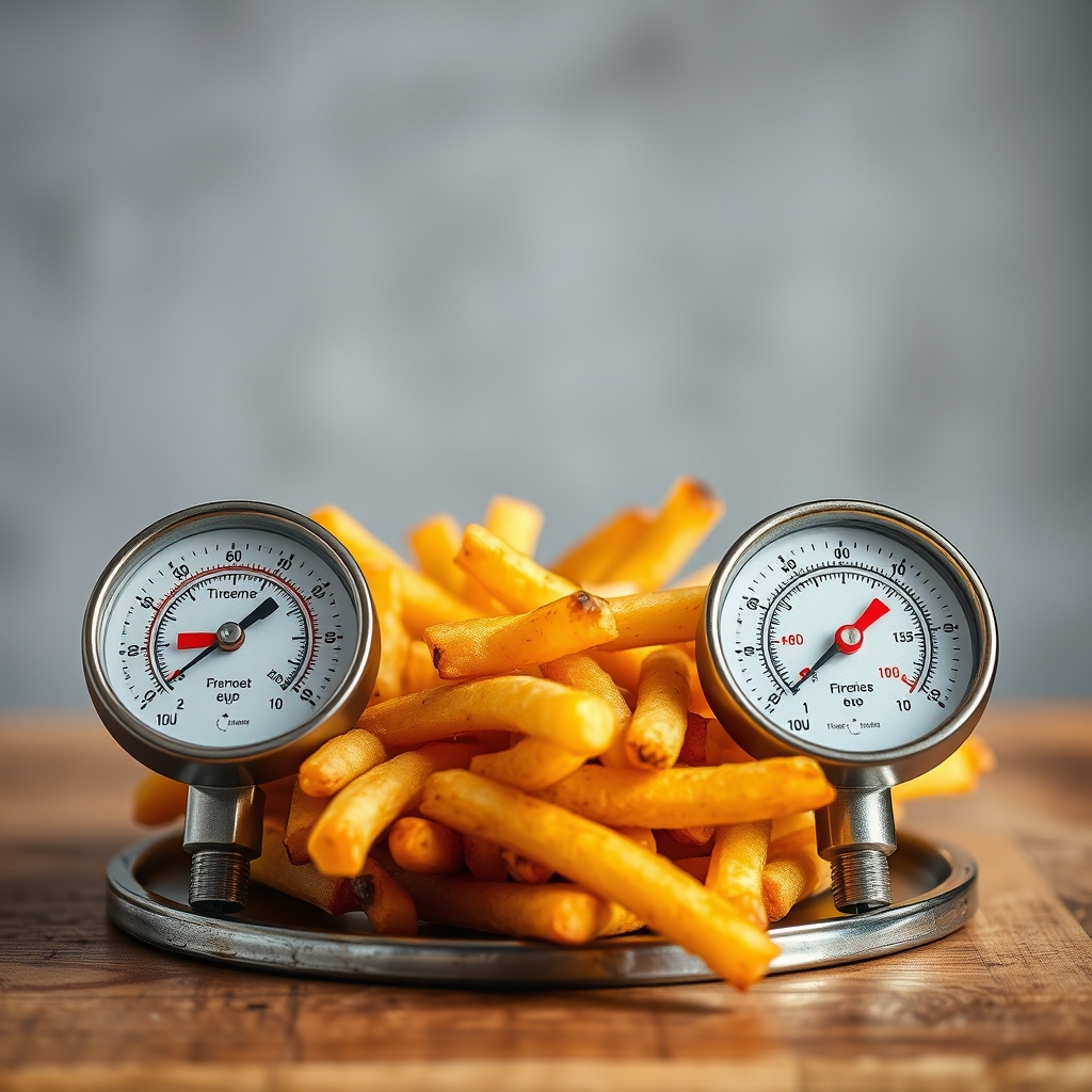 Thermomètres et contrôle de température pour la friture