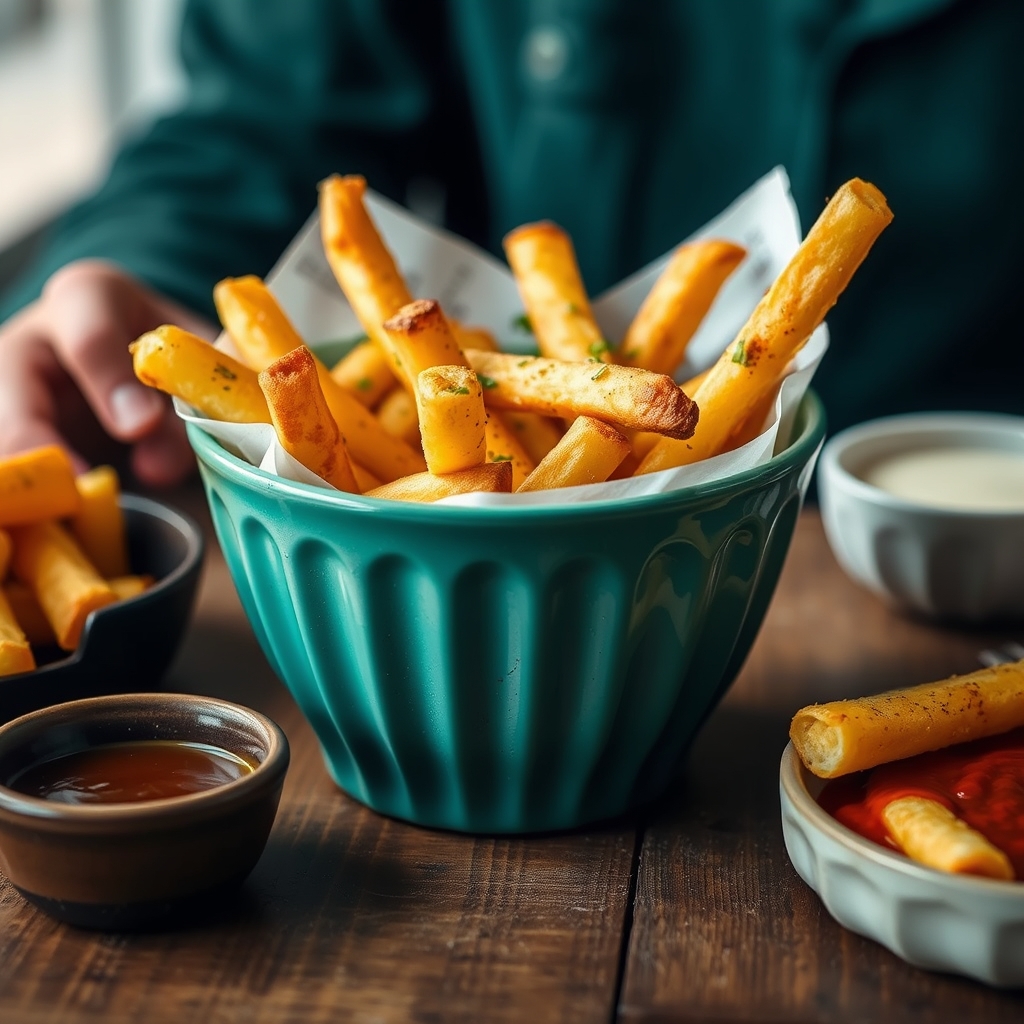 Recettes de plats de friterie à faire chez soi