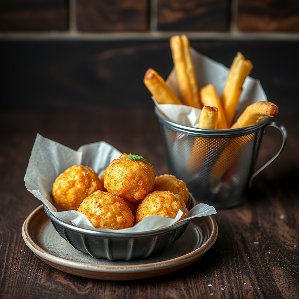 Recette des croquettes aux crevettes grises