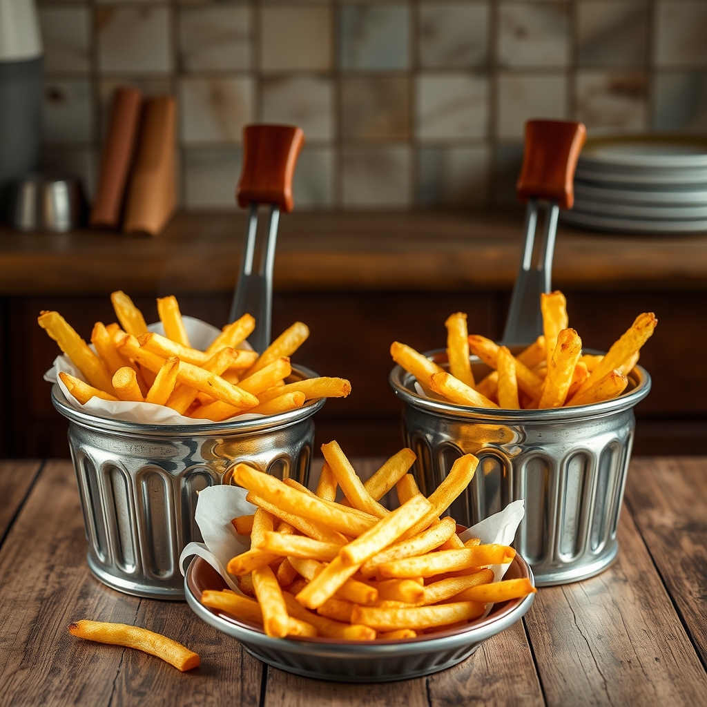 Recette : Frites belges authentiques à la double cuisson