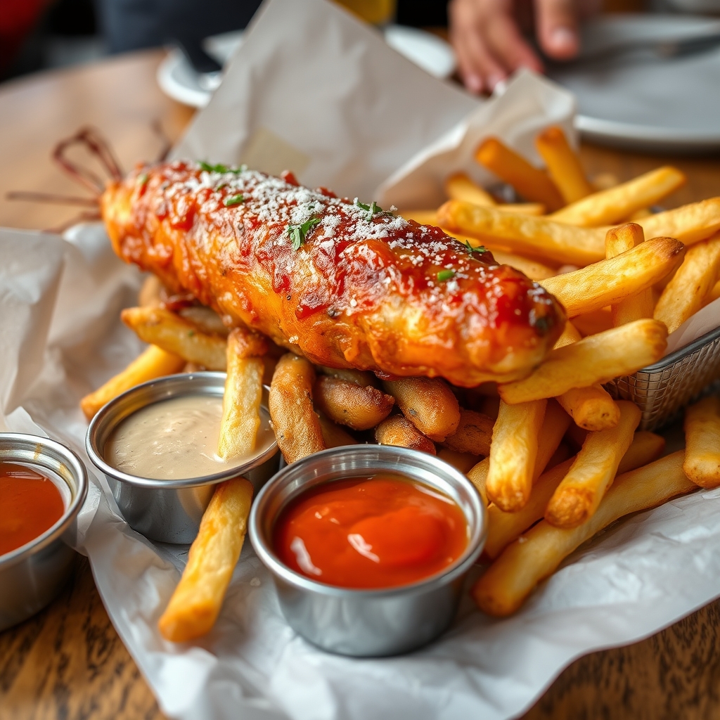 Le cervelas frit : la saucisse déchiquetée de la friterie