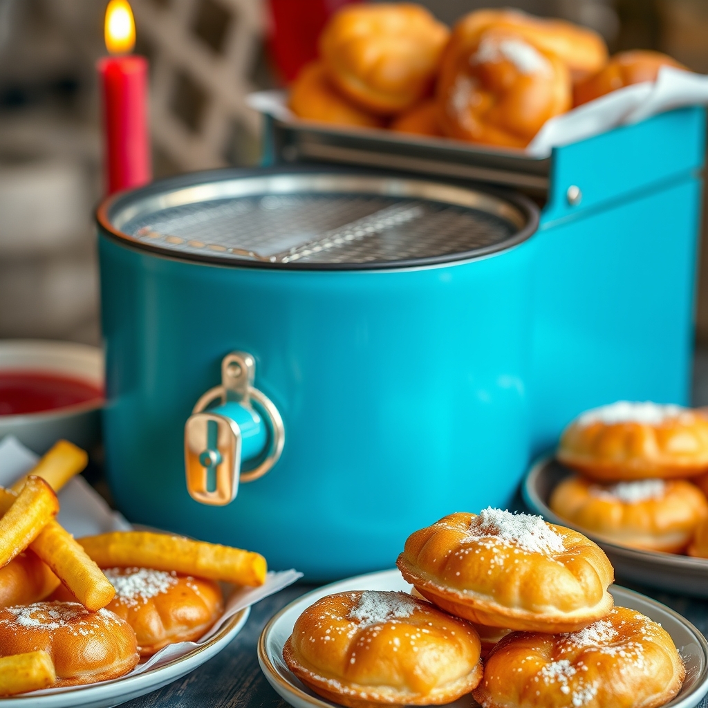 Beignets et fritures de Chandeleur
