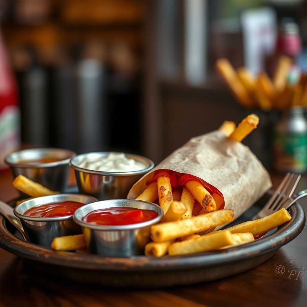 Le cornet de frites : rituels et art de servir la frite